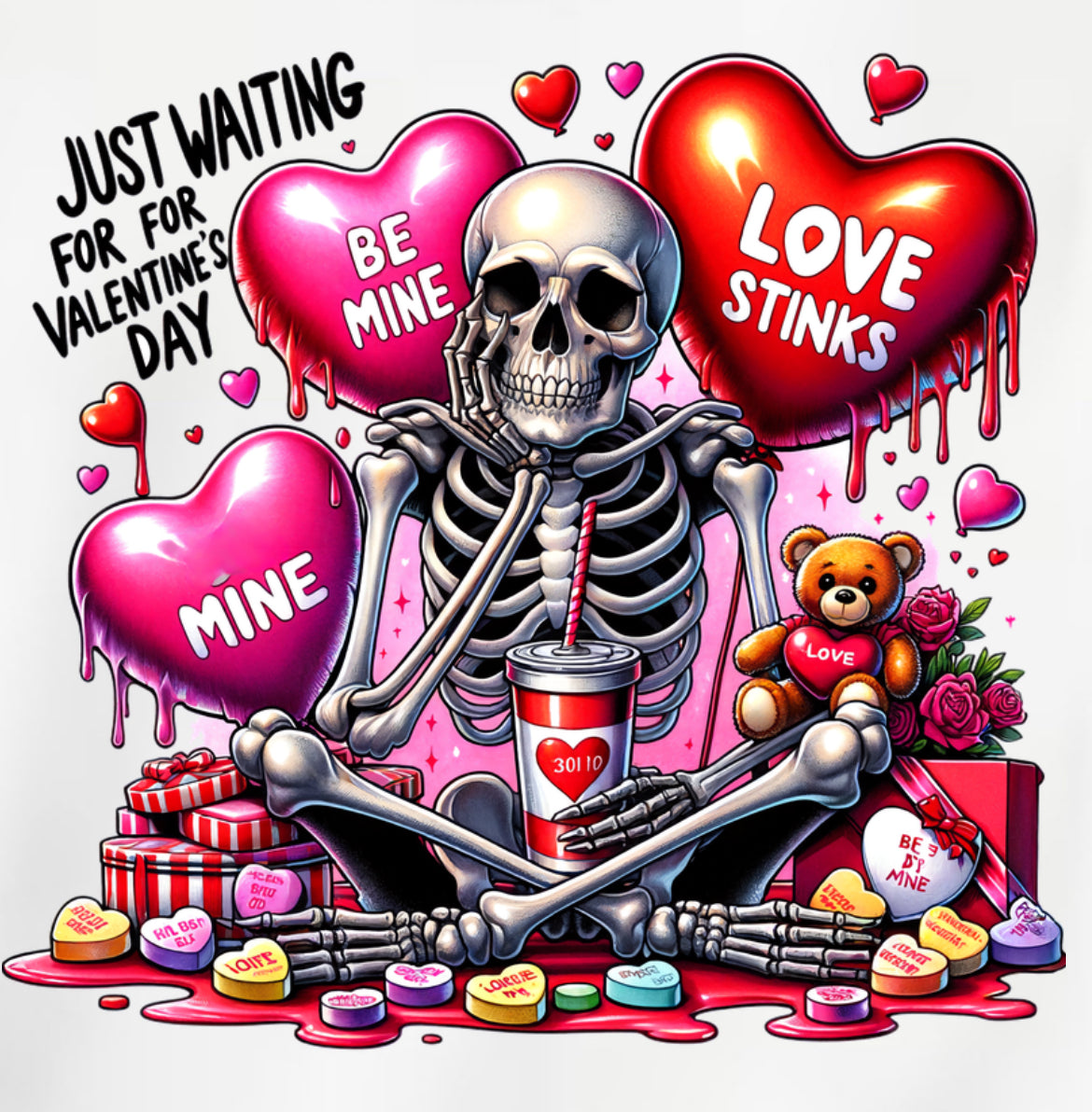 NOT A FAN of Valentine's Day T-Shirts and Sweatshirts