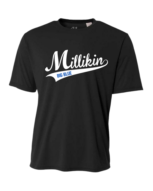 Millikin Script Performance T-Shirt