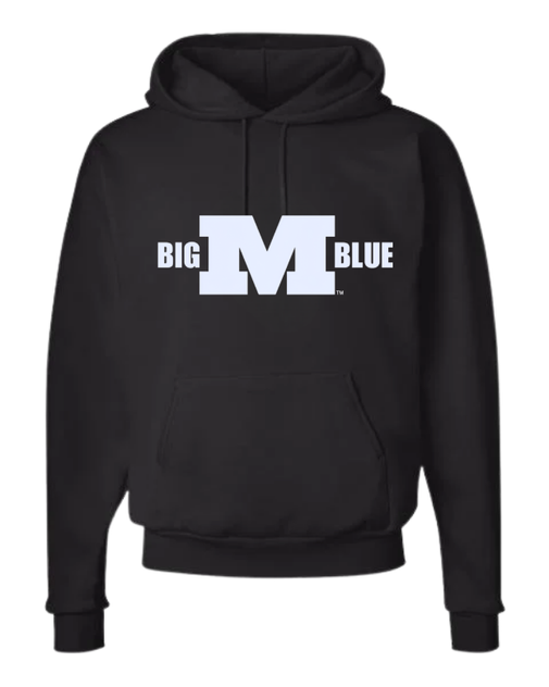 Millikin Big M Blue Hoodie