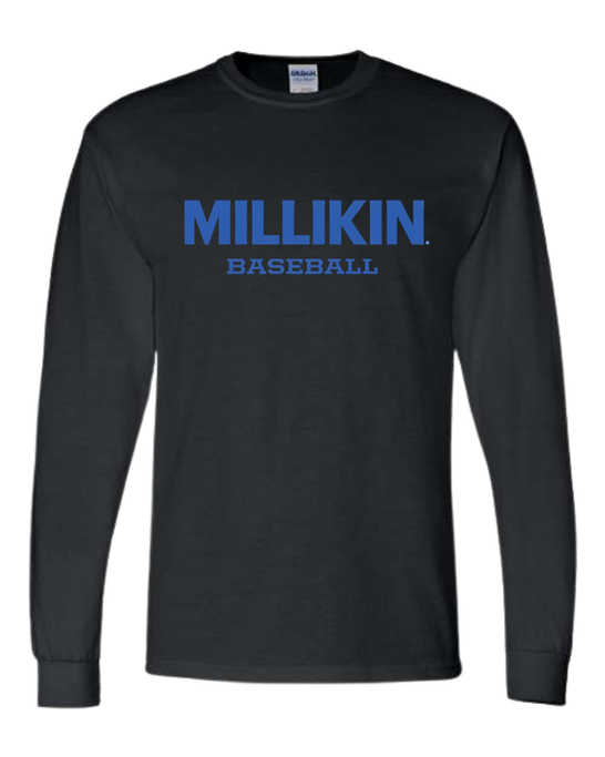 Millikin Long Sleeve Block 50/50 T-Shirt