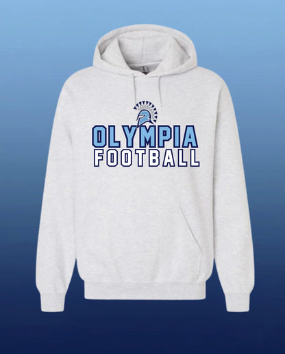 Spartan Football Hoodie (Block Design)