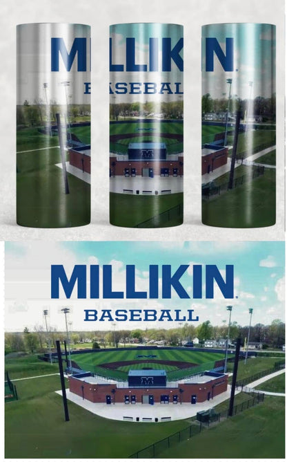 Millikin Baseball Field Stainless Tumblers