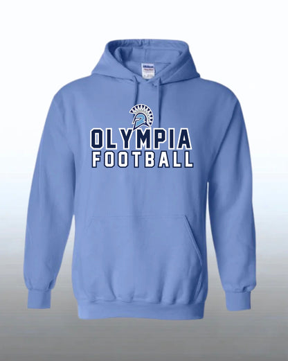 Spartan Football Hoodie (Block Design)