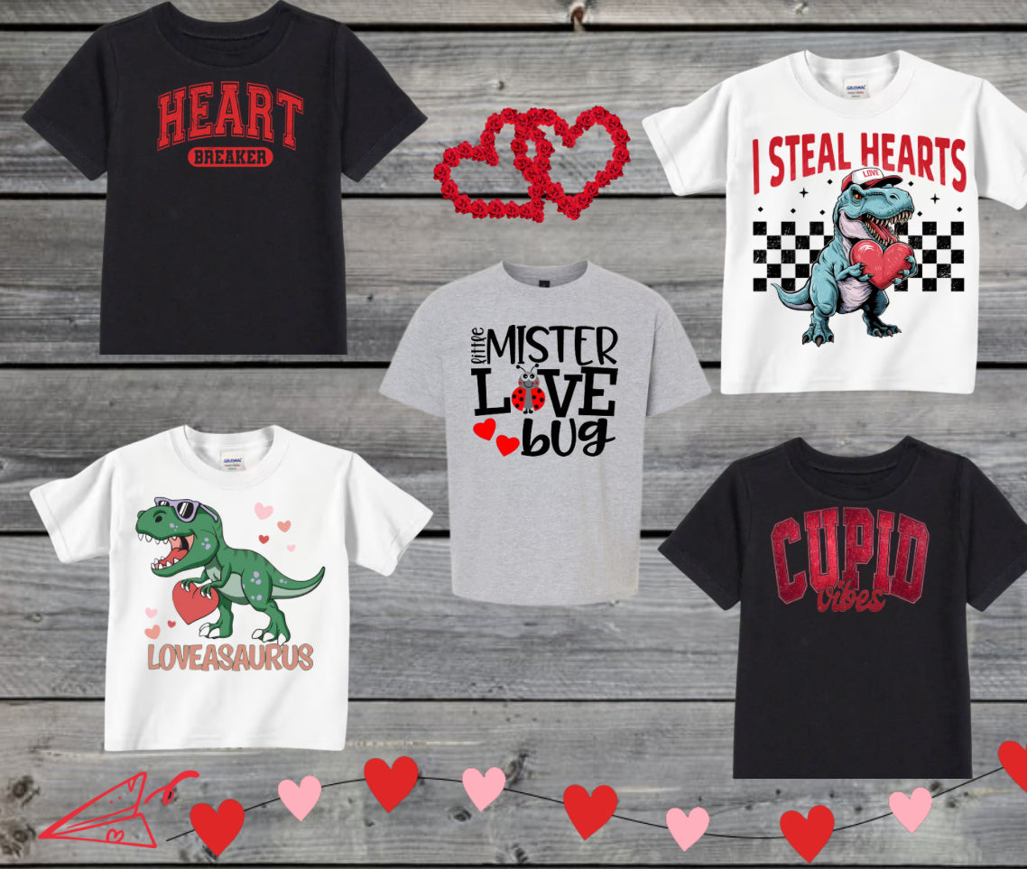 Boy’s Valentine's Day T-Shirts and Sweatshirts