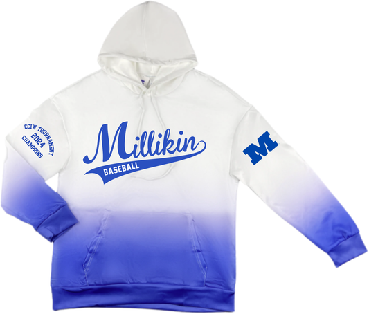 Millikin Ombre Lightweight 100% Polyester Hoodies