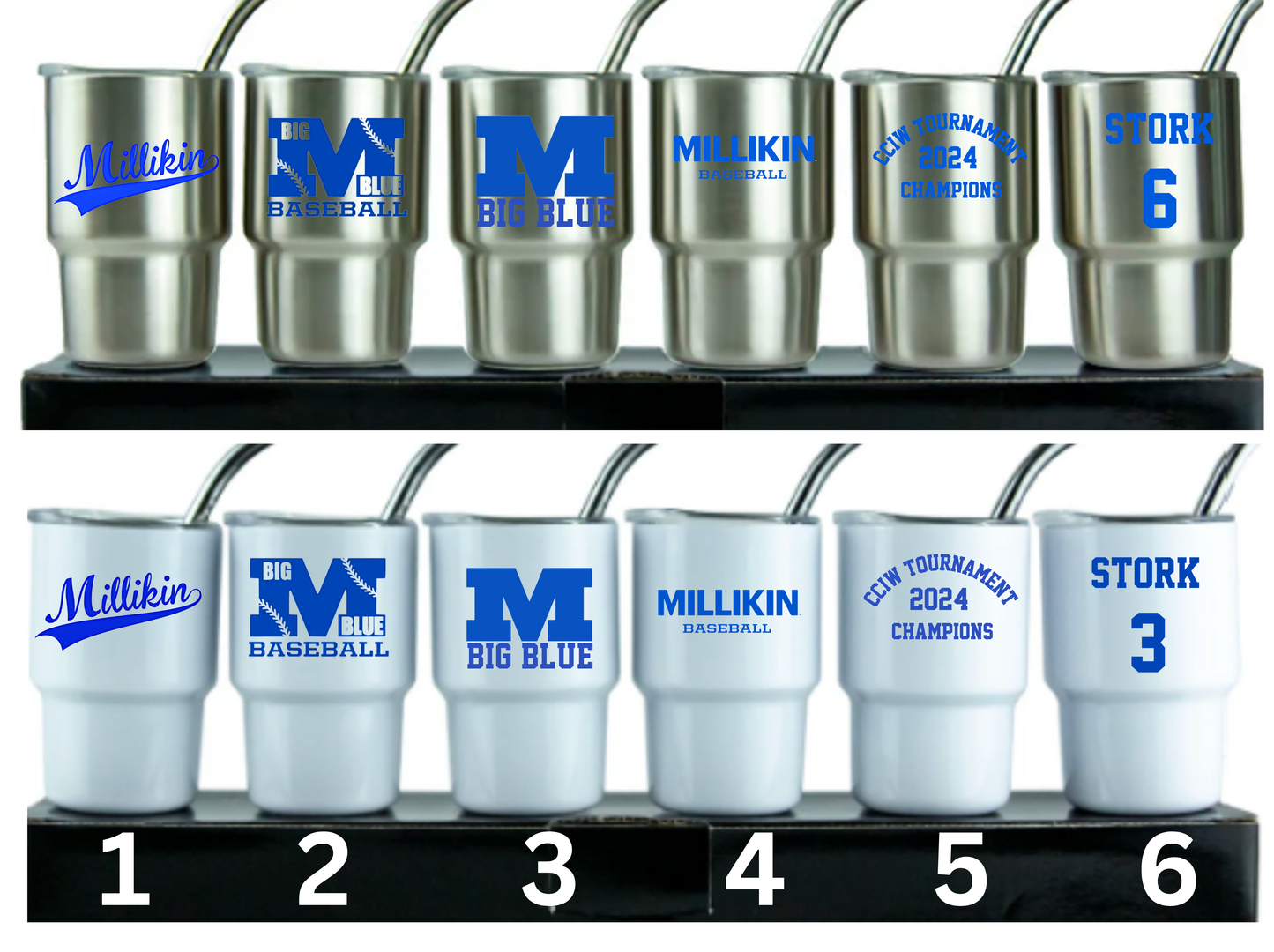 Millikin Shot Glasses