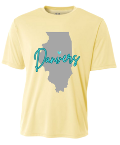 Danvers, Illinois Love t-shirt