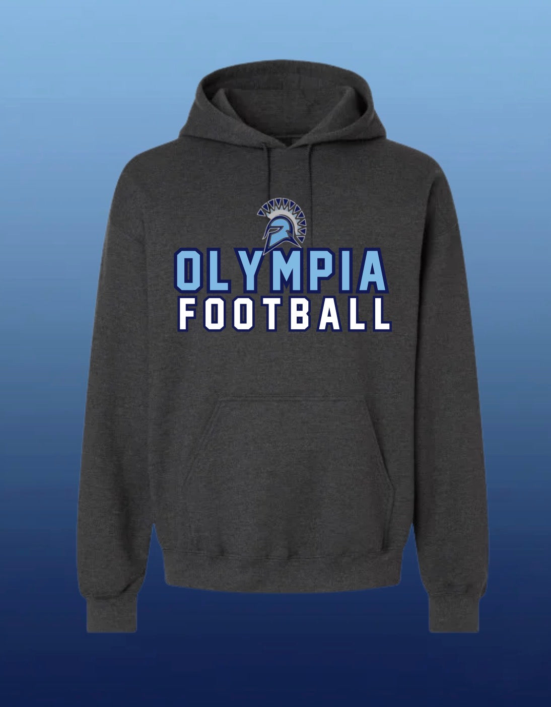 Spartan Football Hoodie (Block Design)