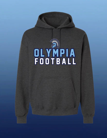 Spartan Football Hoodie (Block Design)