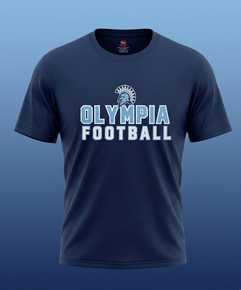 Olympia Football T-shirt (Spartan Block)