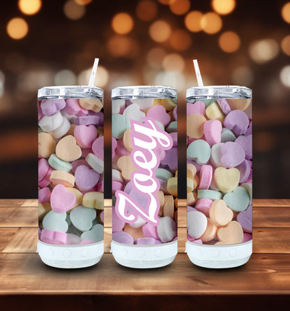 Valentine's 4 in 1 Speaker Can Cooler