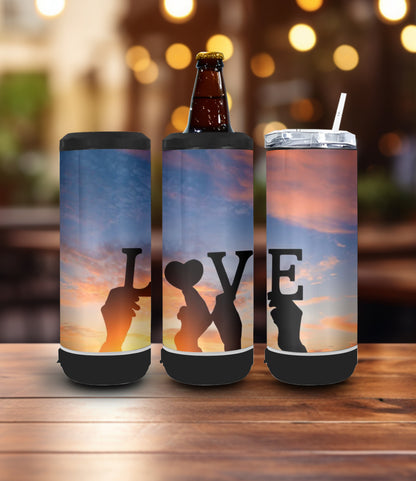 Valentine's 4 in 1 Speaker Can Cooler