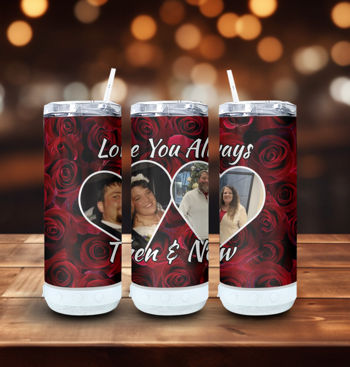 Valentine's 4 in 1 Speaker Can Cooler