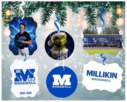 Millikin Photo Ornaments