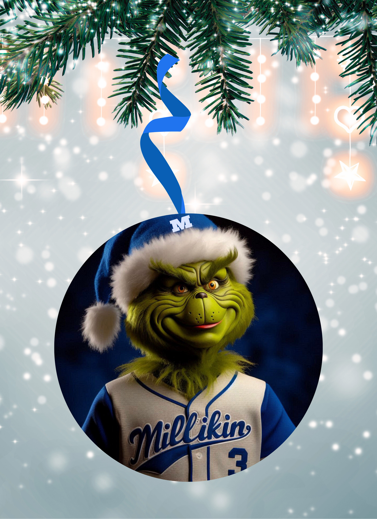 Millikin Photo Ornaments