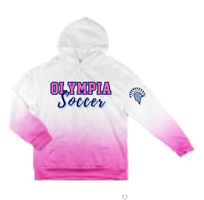 Olympia Pink Ombre Hoodies