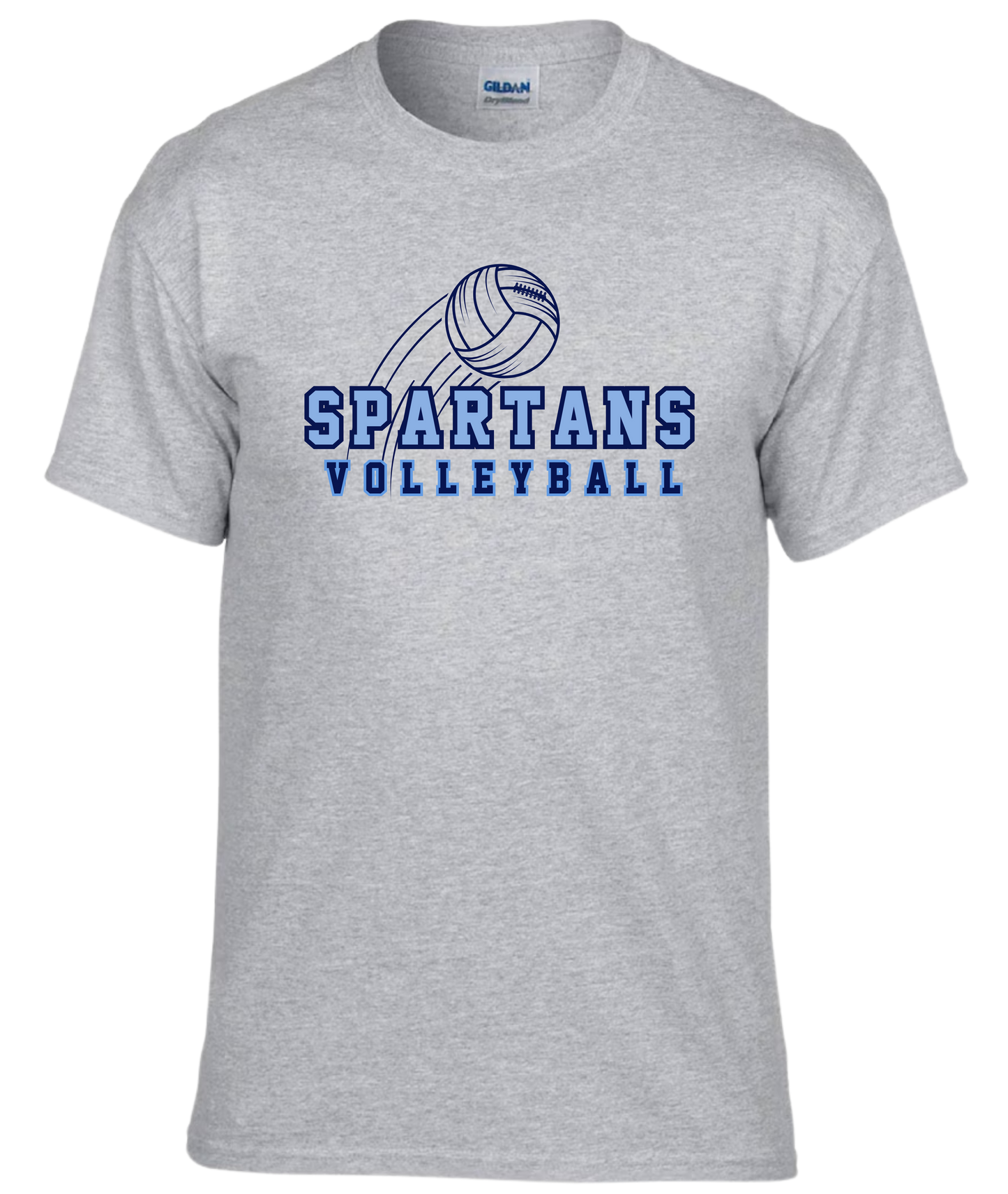 Spartans Volleyball Above Tshirt
