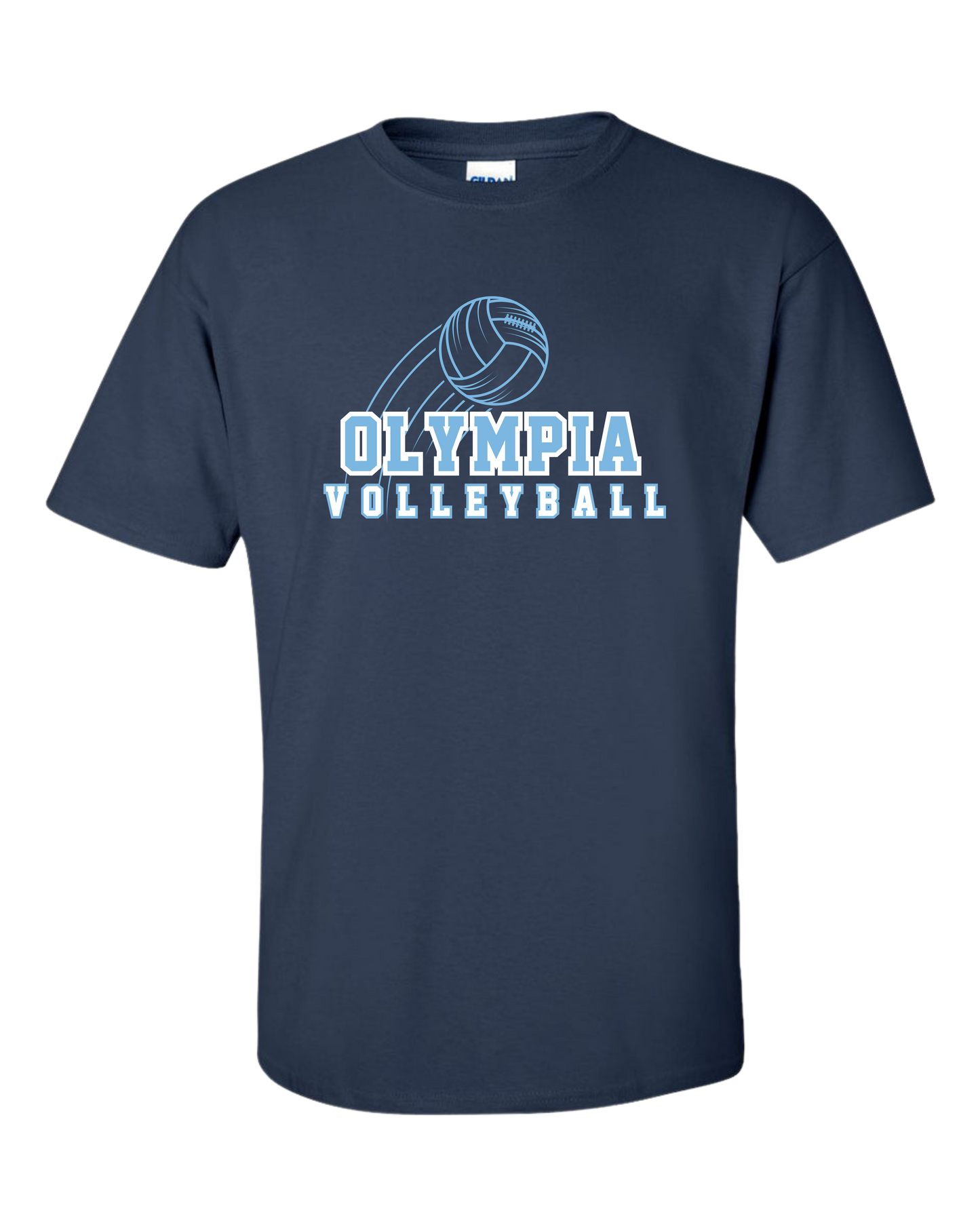 Spartans Volleyball Above Tshirt