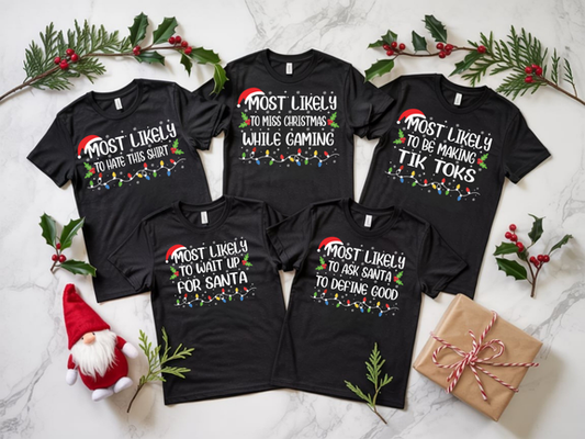 Family Christmas Shirts