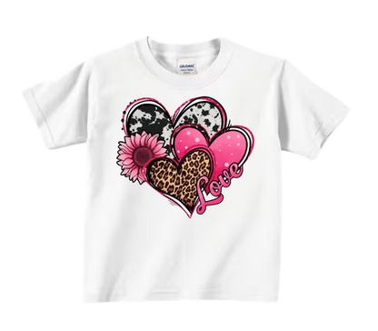 Valentine's Day T-Shirts and Sweatshirts (Women's and Girls)
