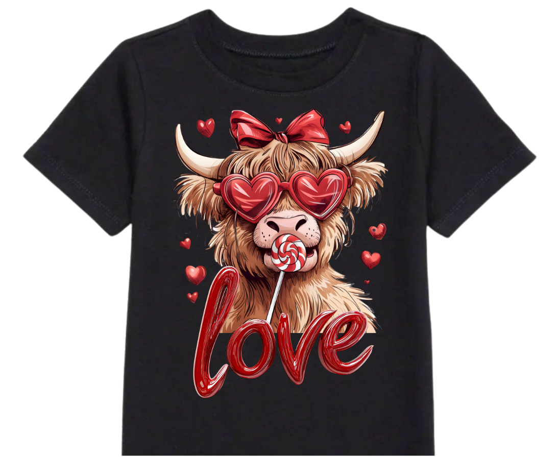 Valentine's Day T-Shirts and Sweatshirts (Women's and Girls)