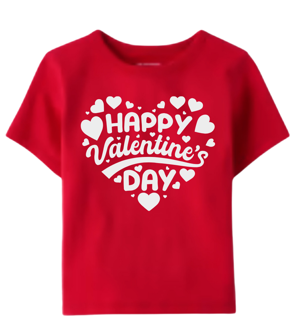 Valentine's Day T-Shirts and Sweatshirts (Women's and Girls)