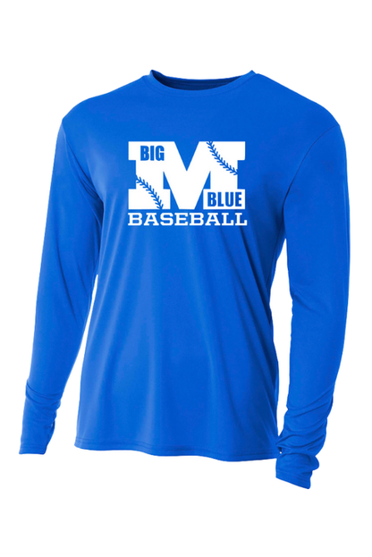 Millikin Long Sleeve M Laces Performance T-Shirt