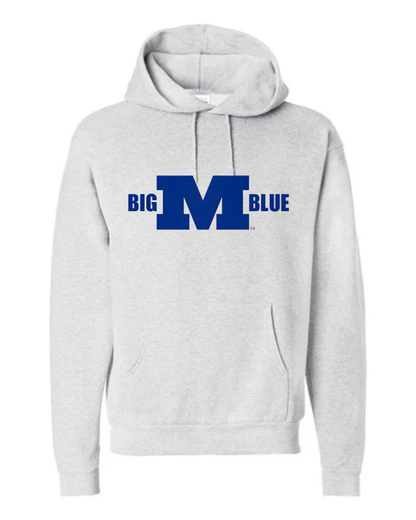 Millikin Big M Blue Hoodie
