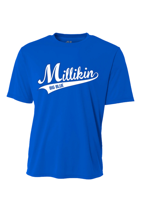 Millikin Script Performance T-Shirt