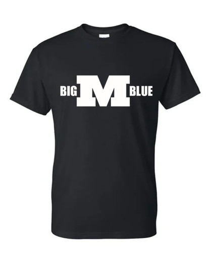 Millikin Big M Blue 50/50 T-Shirt