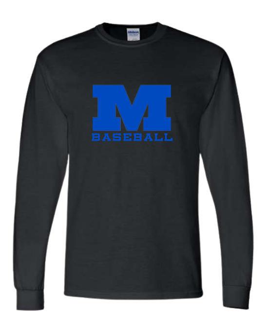 Millikin Long Sleeve Big M 50/50 T-Shirt