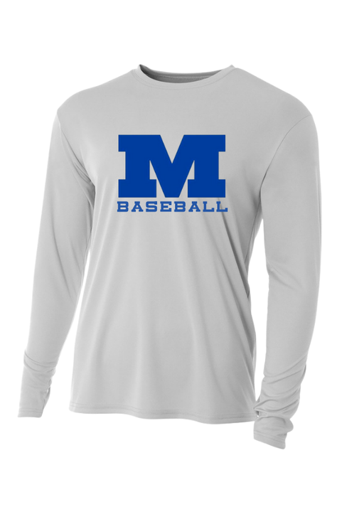 Millikin Long Sleeve Big M Performance T-Shirt