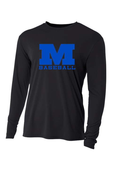 Millikin Long Sleeve Big M Performance T-Shirt