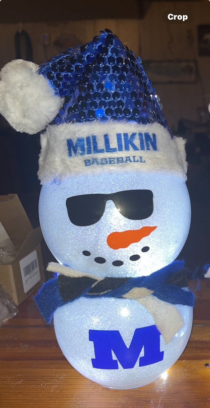 Millikin Light Up Snowman